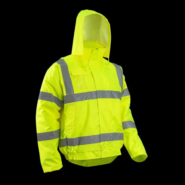 COVERGUARD ÚJ! SOUKOU FLUO SÁRGA TÉLI DZSEKI_2XL